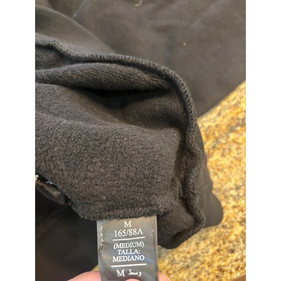 AllSaints Turin Cygnet Sweatshirt Black Organic Cotton Tiger Graphic Womens M - Picture 7 of 8